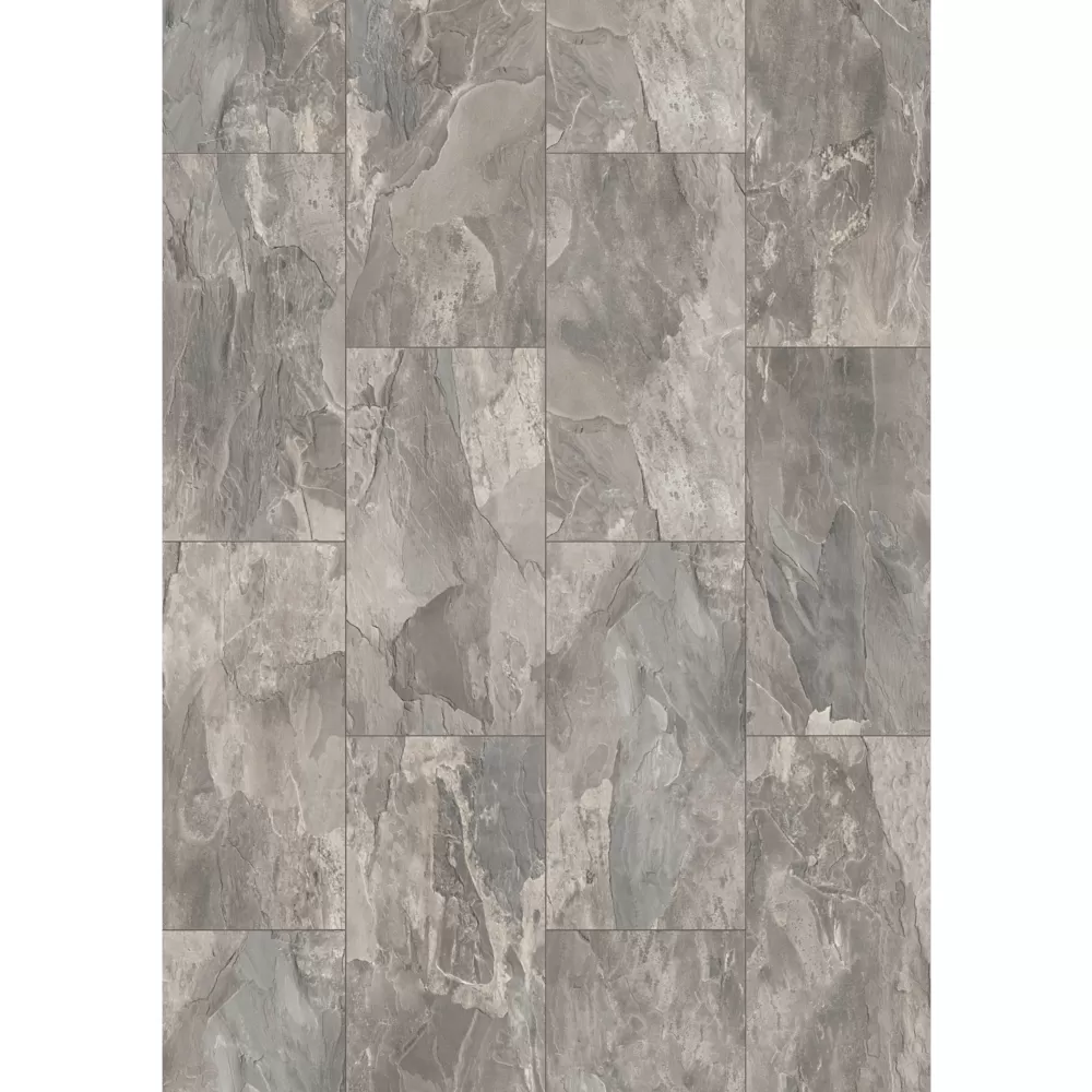 Parchet laminat 8 mm Kronospan Atlantic K387 Silverado Slate,�nuanta medie, aspect dala clasa de trafic 32, twin click + si 1click2go pure +, 638 x 330 mm