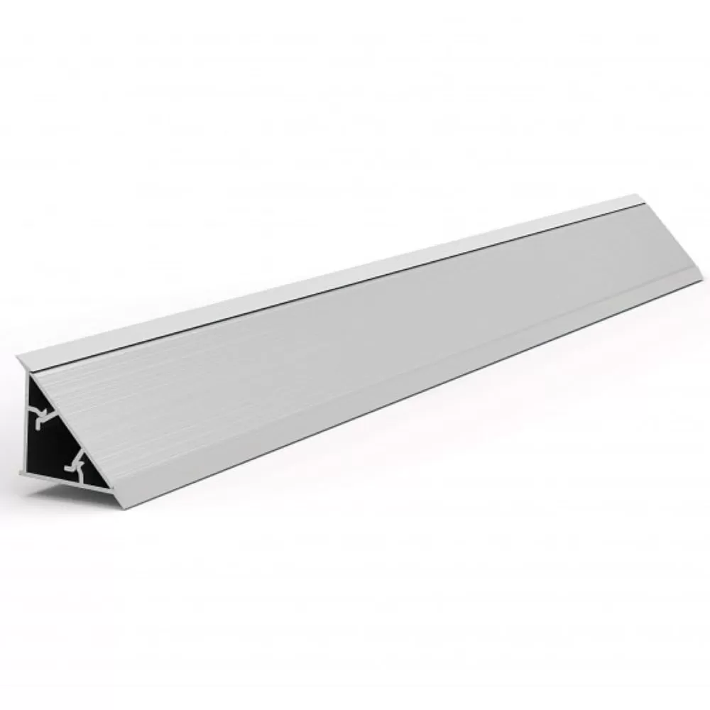 Profil inaltator pentru blat bucatarie, aluminiu mat, 4 m