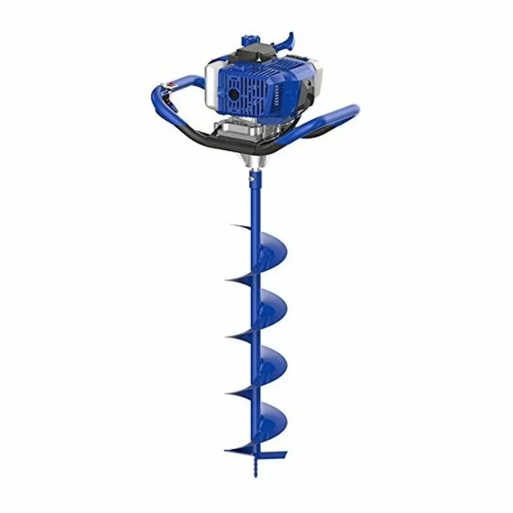 Motoburghiu Hyundai HY-EA520, motor benzina 51.7 CC, 2.2 CP, 7500 rpm, 3 x burghie 100, 150, 200 mm