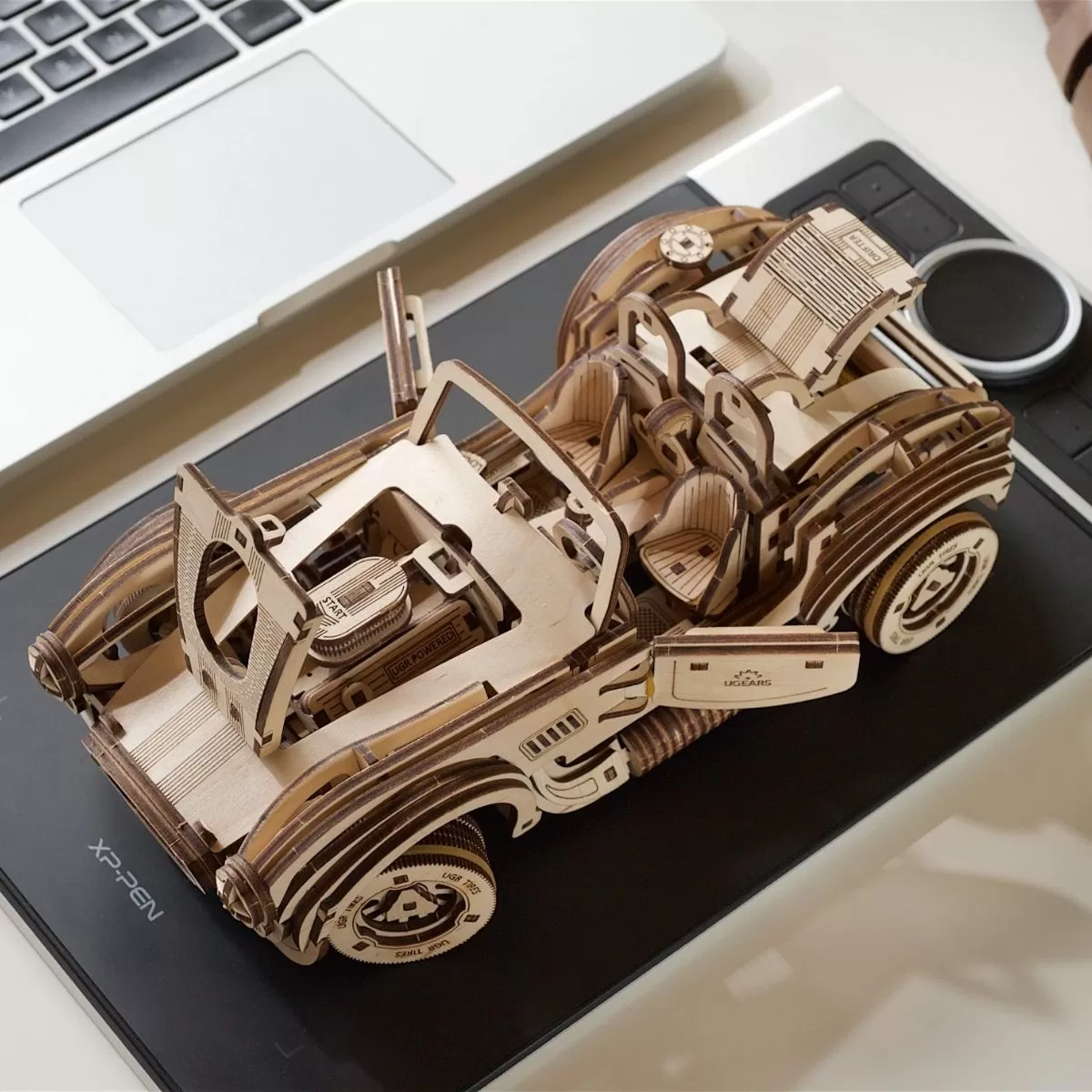 Puzzle 3D Cobra Drift Car, Ugears