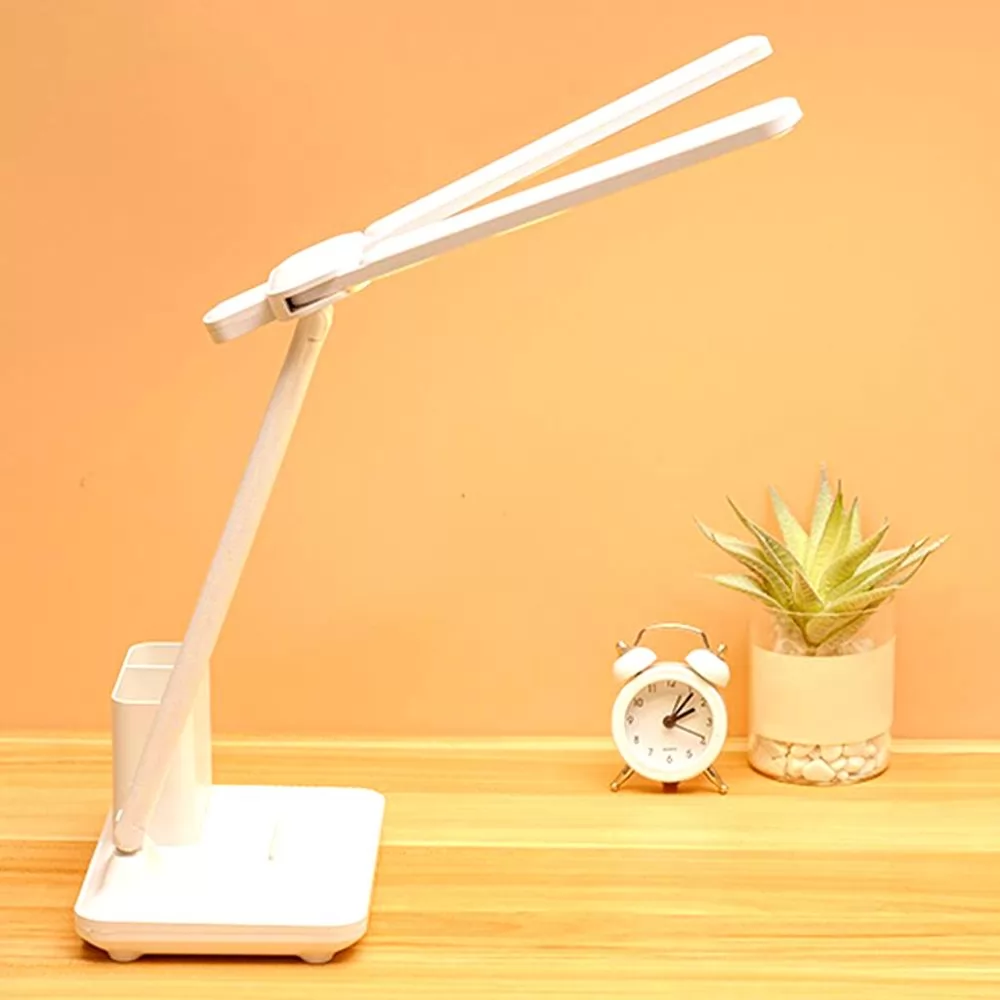Lampa birou cu suport instrumente de scris, Aripi