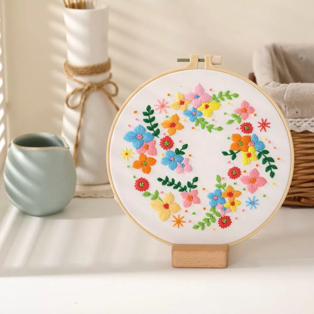 Kit Broderie DIY, Valsul florilor
