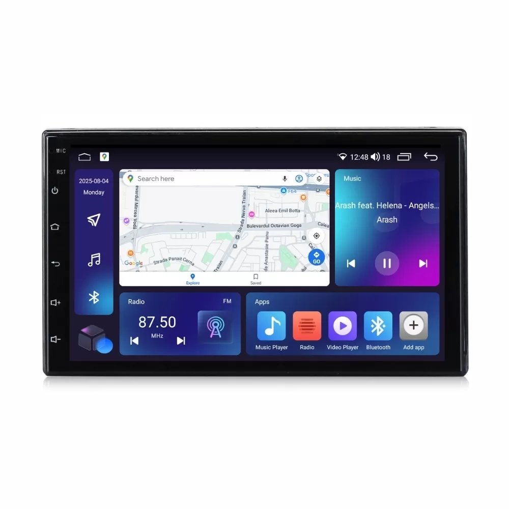 Navigatie dedicata cu Android Nissan Pathfinder II R50 1995 - 2005, 2GB RAM, Radio GPS Dual Zone, Display HD IPS 7