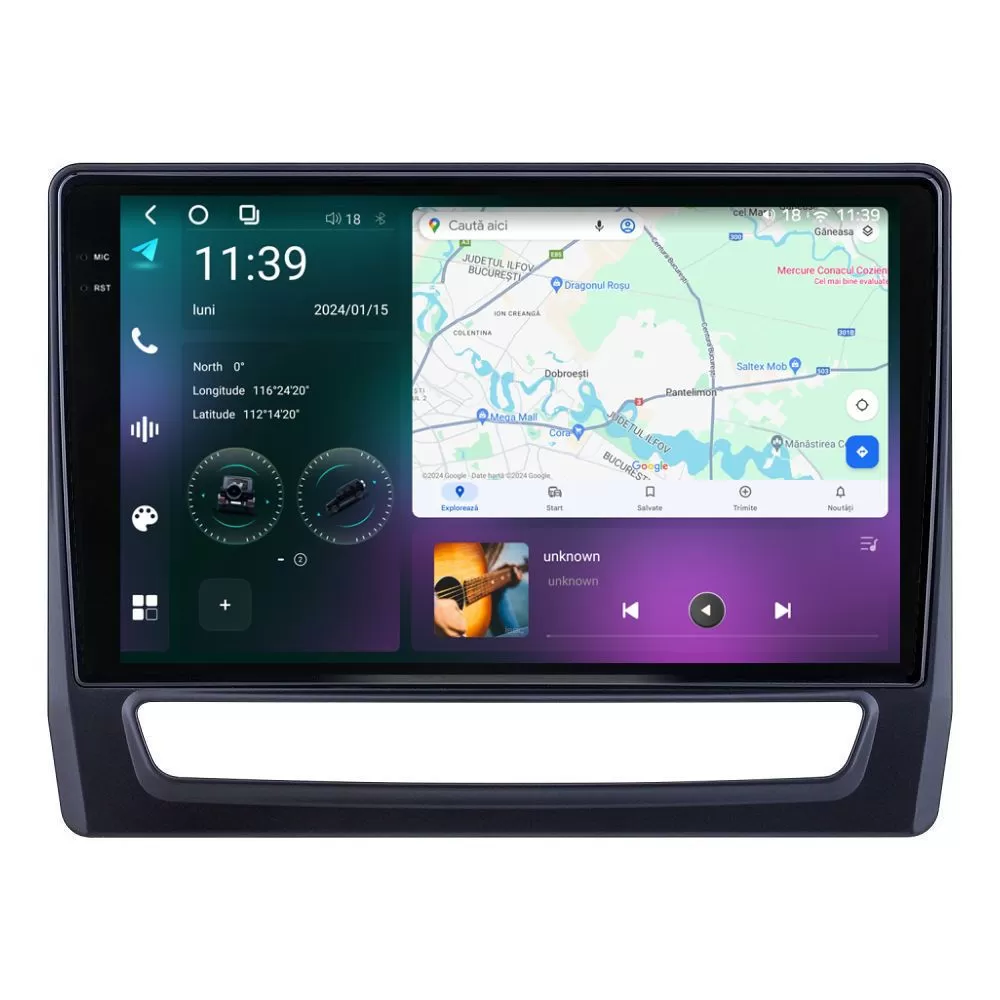Navigatie dedicata cu Android Mitsubishi ASX 2019 - 2023, 12GB RAM, Radio GPS Dual Zone, Display 2K QLED 10.36