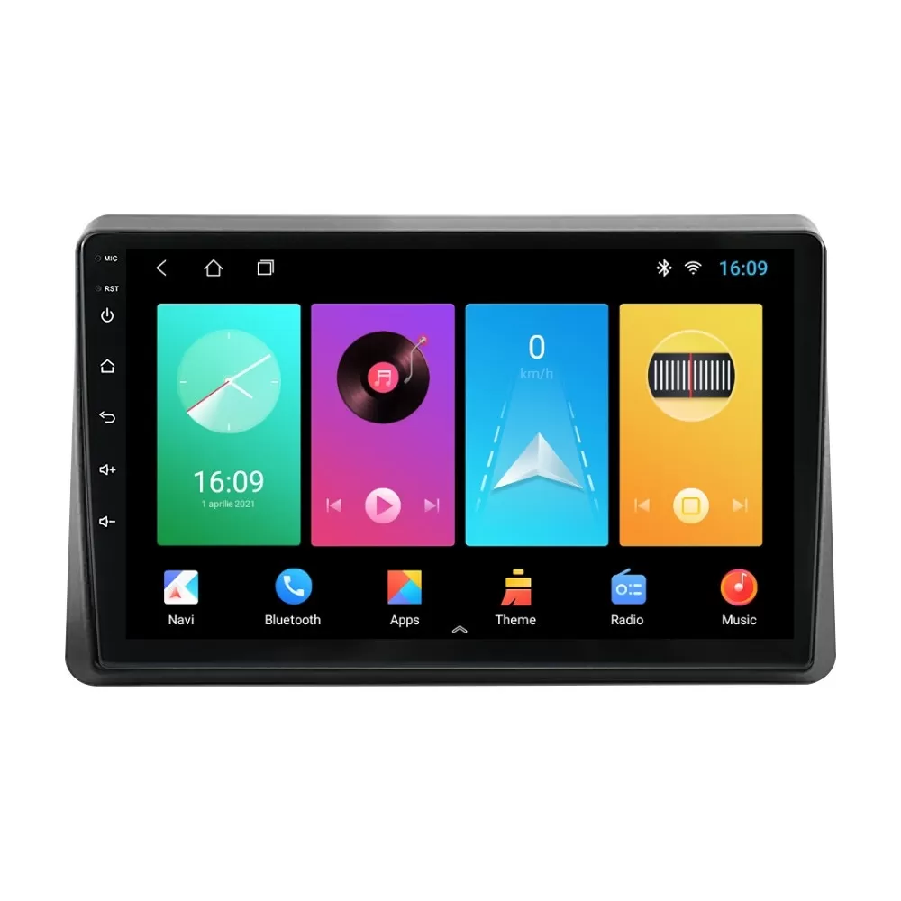 Navigatie dedicata cu Android Opel Movano B 2020 - 2022, 1GB RAM, Radio GPS Dual Zone, Display HD IPS 10