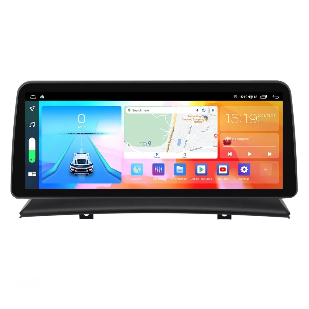 Navigatie dedicata cu Android BMW X3 (E83) 2003 - 2011, 4GB RAM, Radio GPS Dual Zone, Display QLED 12.3
