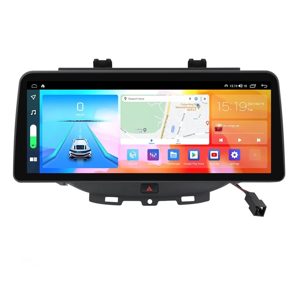 Navigatie dedicata cu Android Opel Astra K 2015 - 2021, 4GB RAM, Radio GPS Dual Zone, Display QLED 12.3