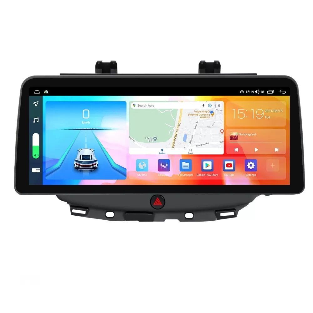Navigatie dedicata cu Android Opel Astra K 2015 - 2021, 4GB RAM, Radio GPS Dual Zone, Display QLED 12.3