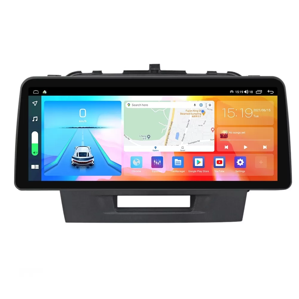 Navigatie dedicata cu Android Suzuki Vitara dupa 2015, 8GB RAM, Radio GPS Dual Zone, Display QLED 12.3