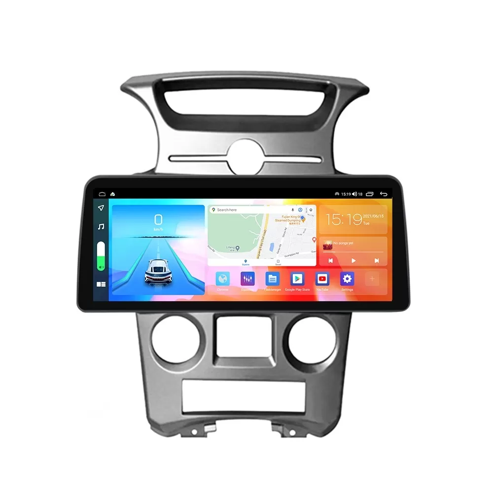 Navigatie dedicata cu Android KIA Carens III 2006 - 2013, clima automata, 8GB RAM, Radio GPS Dual Zone, Display QLED 12.3