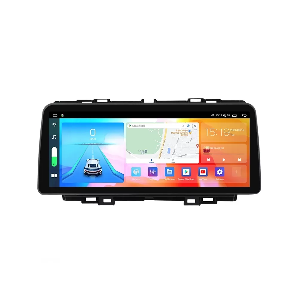 Navigatie dedicata cu Android Ssangyong Tivoli dupa 2020, 8GB RAM, Radio GPS Dual Zone, Display QLED 12.3