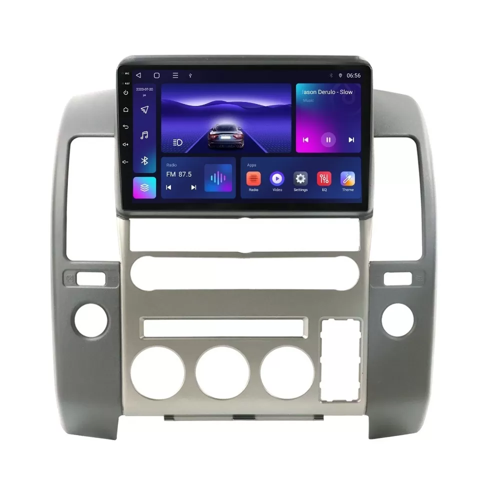 Navigatie dedicata cu Android Nissan Navara D40 2004 - 2010 cu navigatie originala, 4GB RAM, Radio GPS Dual Zone, Display HD IPS 9