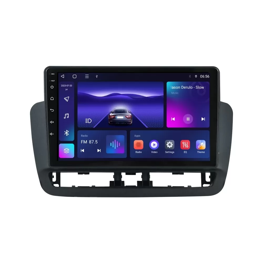 Navigatie dedicata cu Android Seat Ibiza IV 2014 - 2017, 4GB RAM, Radio GPS Dual Zone, Display HD IPS 9