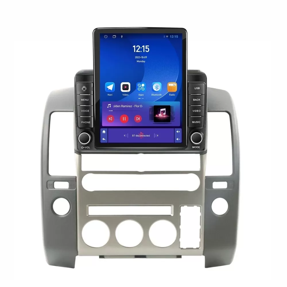 Navigatie dedicata cu Android Nissan Navara D40 2004 - 2010 cu navigatie originala, 1GB RAM, Radio GPS Dual Zone, Touchscreen IPS 9.7