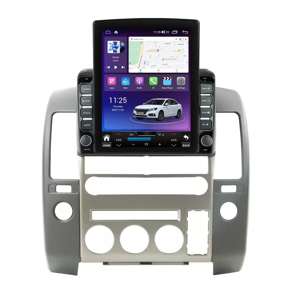 Navigatie dedicata cu Android Nissan Navara D40 2004 - 2010 cu navigatie originala, 4GB RAM, Radio GPS Dual Zone, Touchscreen IPS 9.7