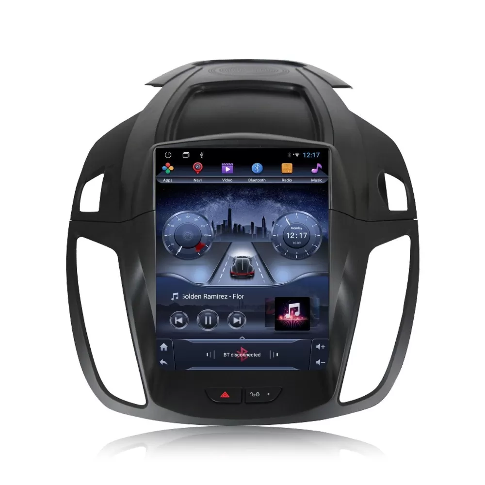 Navigatie dedicata cu Android tip tesla Ford C-Max II Grand C-Max 2010 - 2019, 2GB RAM, Radio GPS Dual Zone, Touchscreen IPS 9.7