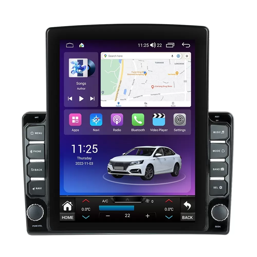 Navigatie dedicata cu Android Nissan Navara D40 2010 - 2014 cu navigatie originala, 8GB RAM, Radio GPS Dual Zone, Touchscreen IPS 9.7