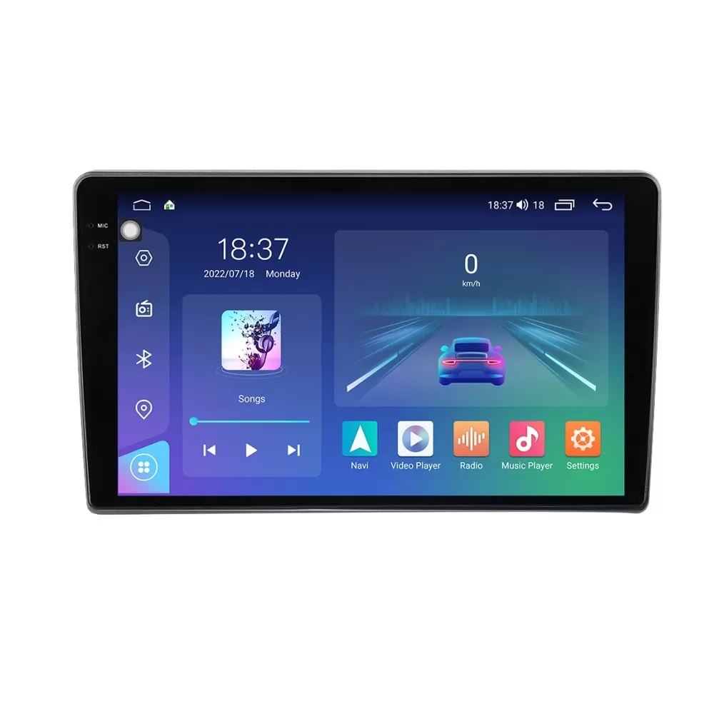 Navigatie dedicata cu Android Nissan Navara D40 2010 - 2014 cu navigatie originala, 4GB RAM, Radio GPS Dual Zone, Display 2K QLED 9.5