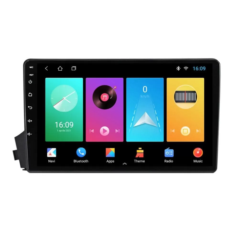 Navigatie dedicata cu Android Ssangyong Actyon 2005 - 2012, 2GB RAM, Radio GPS Dual Zone, Display HD IPS 9