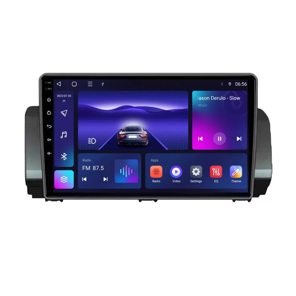 Navigatie dedicata cu Android Dacia Sandero III dupa 2021, 4GB RAM, Radio GPS Dual Zone, Display HD IPS 9