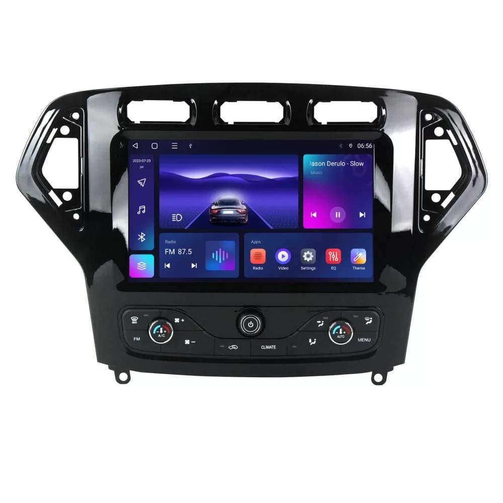 Navigatie dedicata cu Android Ford Mondeo IV 2007 - 2011 cu navigatie originala, 4GB RAM, Radio GPS Dual Zone, Display HD IPS 9