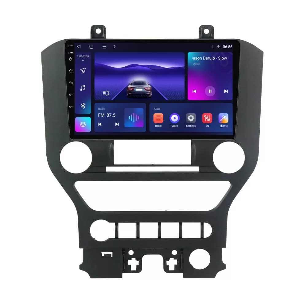 Navigatie dedicata cu Android Ford Mustang 2014 - 2021 cu navigatie originala, 4GB RAM, Radio GPS Dual Zone, Display HD IPS 9