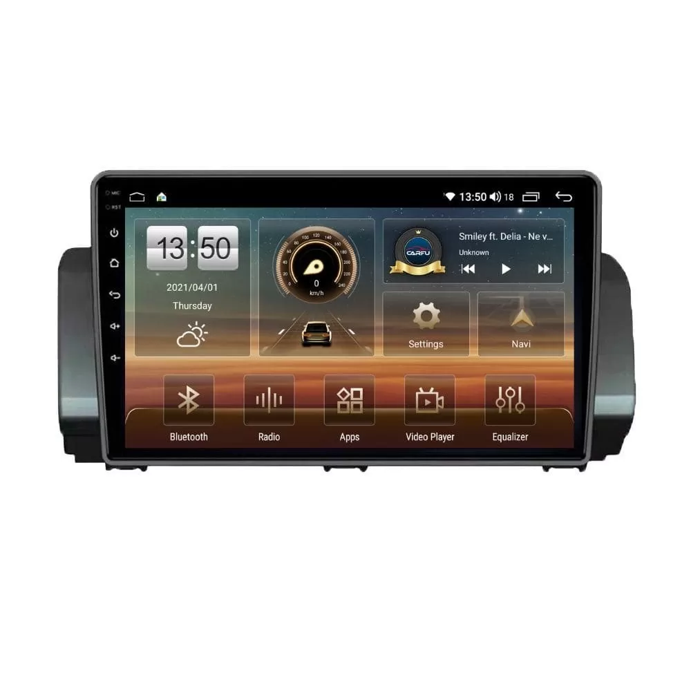 Navigatie dedicata cu Android Dacia Sandero III dupa 2021, 4GB RAM, Radio GPS Dual Zone, Display HD QLED 9