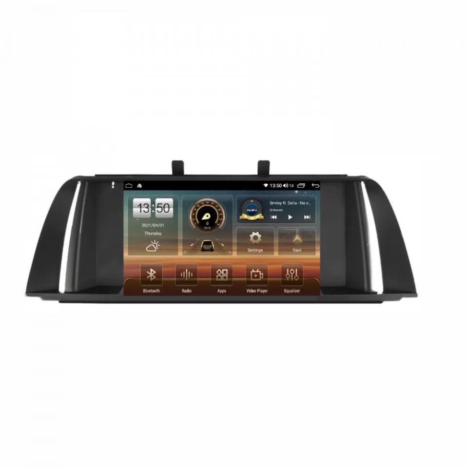 Navigatie dedicata cu Android BMW Seria 5 (F10) 2009 - 2012, 8GB RAM, Radio GPS Dual Zone, Display HD QLED 9