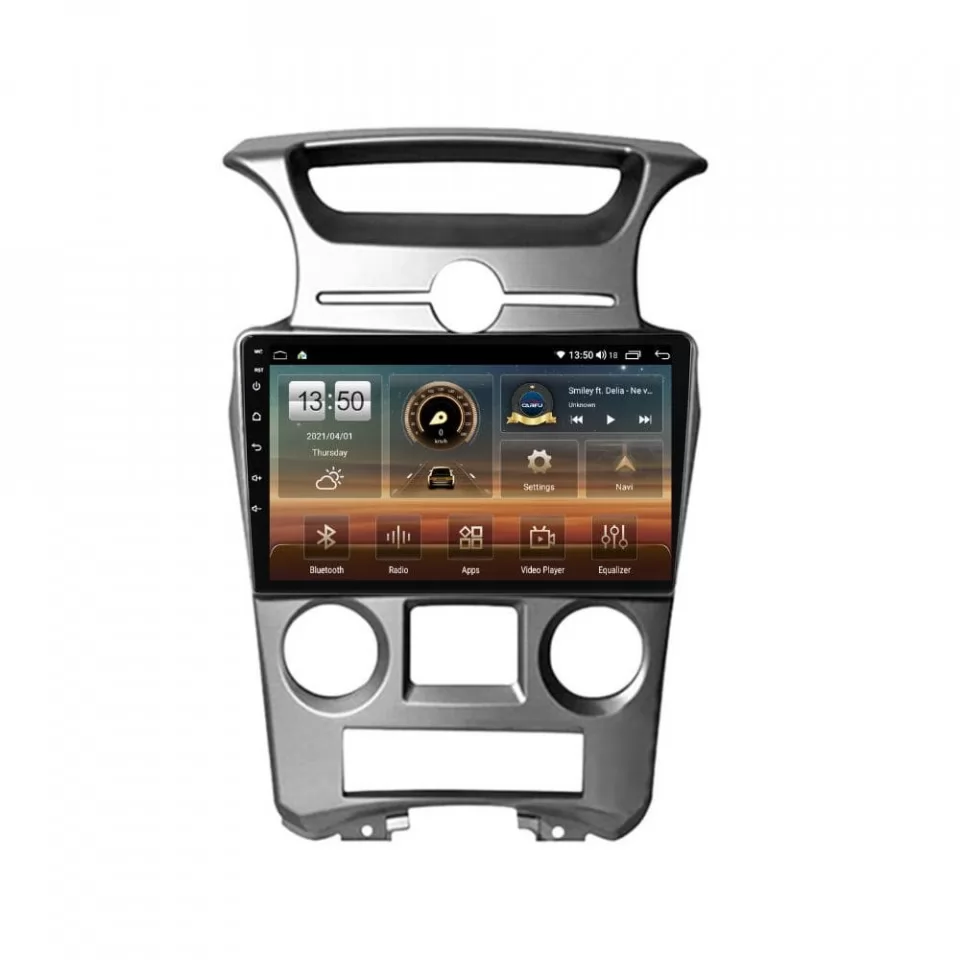 Navigatie dedicata cu Android KIA Carens III 2006 - 2013, clima automata, 8GB RAM, Radio GPS Dual Zone, Display HD QLED 9