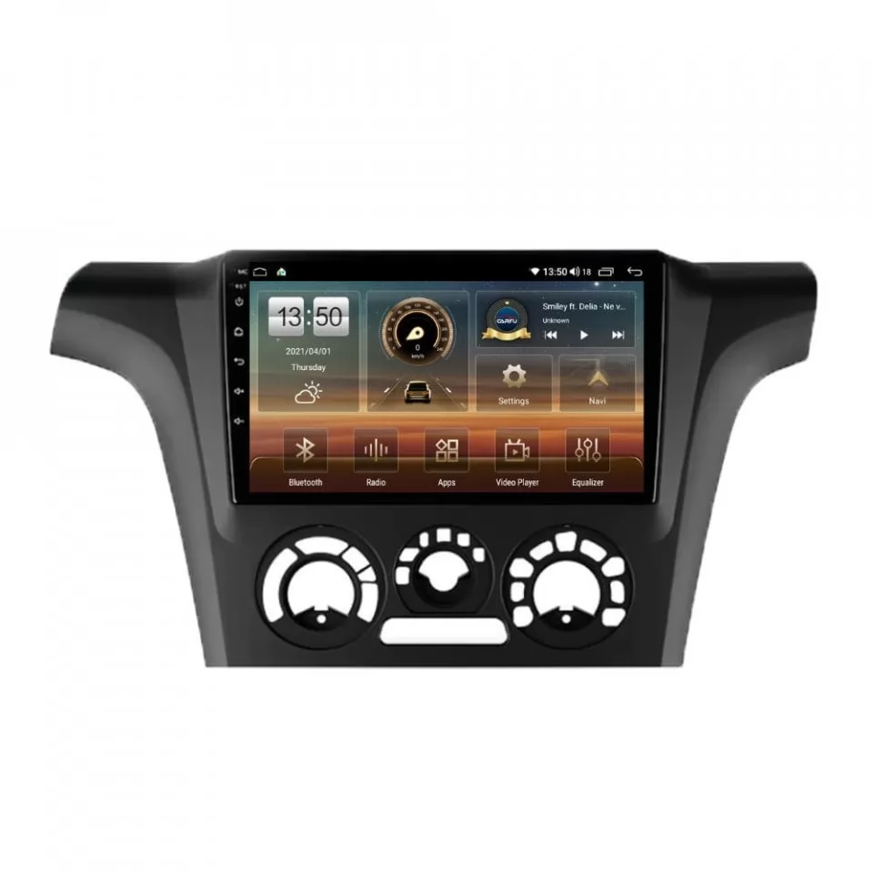 Navigatie dedicata cu Android Mitsubishi Outlander I 2001 - 2006, 8GB RAM, Radio GPS Dual Zone, Display HD QLED 10