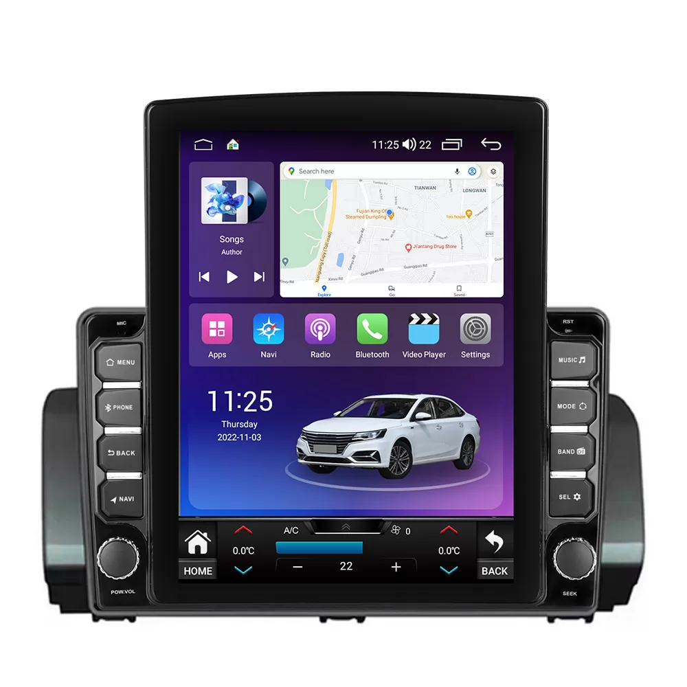 Navigatie dedicata cu Android Dacia Logan III dupa 2021, 4GB RAM, Radio GPS Dual Zone, Touchscreen IPS 9.7