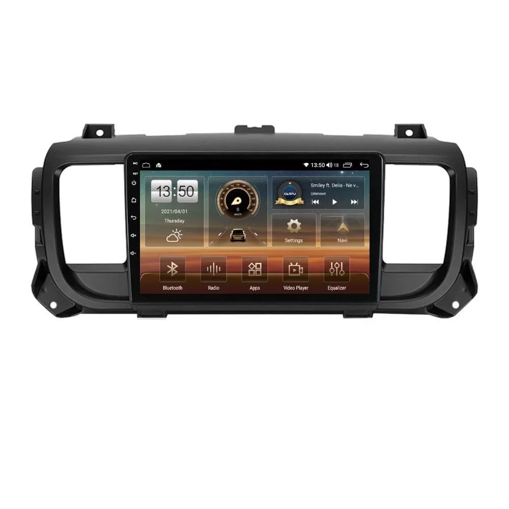 Navigatie dedicata cu Android Opel Vivaro C dupa 2019, 4GB RAM, Radio GPS Dual Zone, Display HD QLED 9
