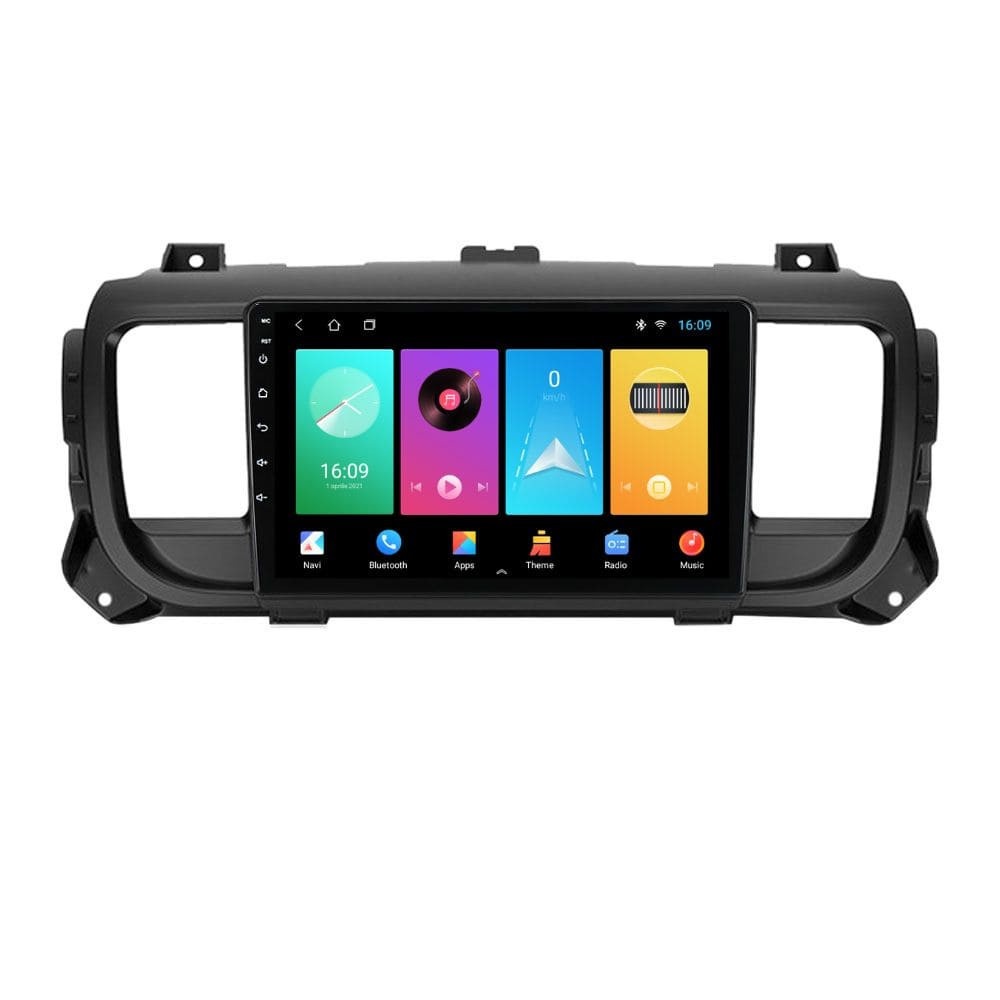 Navigatie dedicata cu Android Peugeot Expert 2016 - 2024, 2GB RAM, Radio GPS Dual Zone, Display HD IPS 9