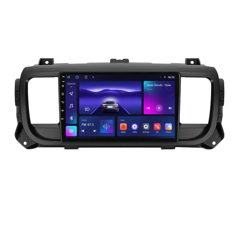 Navigatie dedicata cu Android Peugeot Expert dupa 2016, 4GB RAM, Radio GPS Dual Zone, Display HD IPS 9