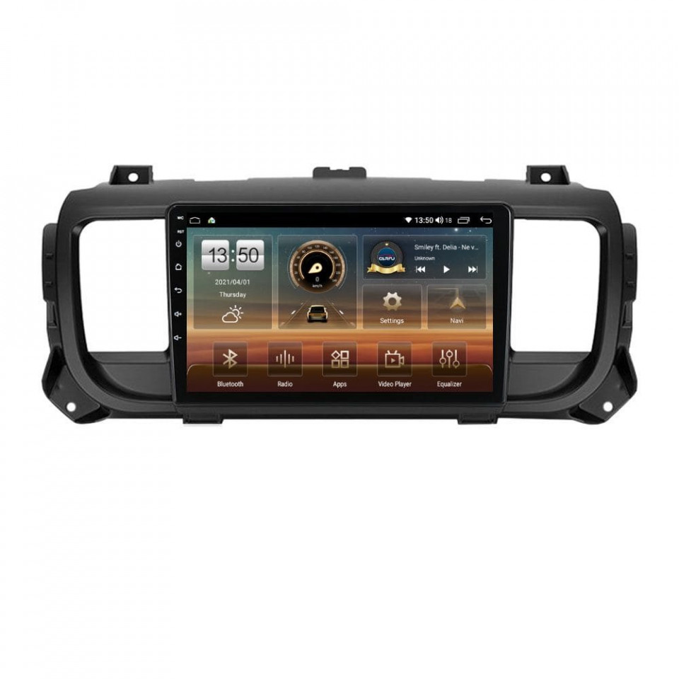 Navigatie dedicata cu Android Peugeot Expert 2016 - 2024, 6GB RAM, Radio GPS Dual Zone, Display HD QLED 9
