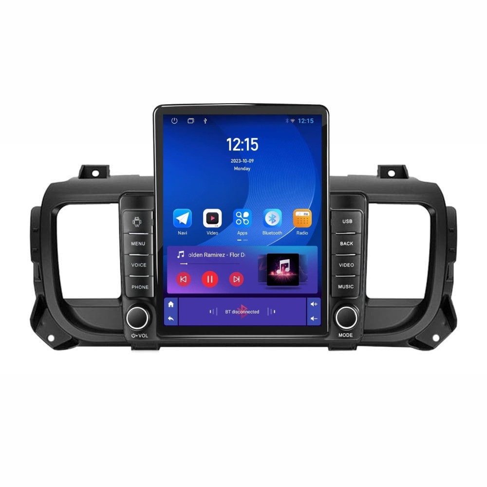 Navigatie dedicata cu Android Peugeot Expert 2016 - 2024, 1GB RAM, Radio GPS Dual Zone, Touchscreen IPS 9.7