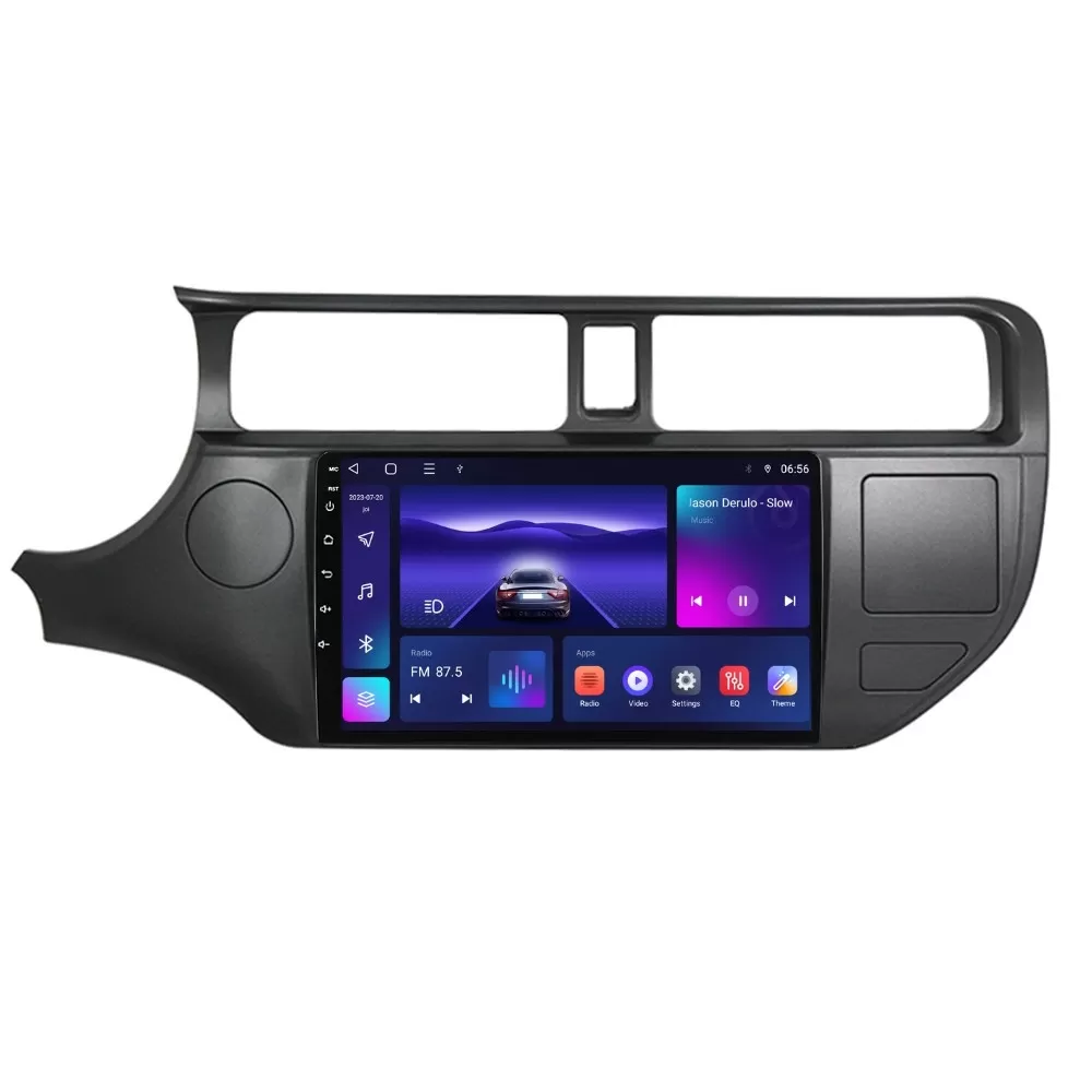 Navigatie dedicata cu Android Kia Rio III 2011 - 2014, 4GB RAM, Radio GPS Dual Zone, Display HD IPS 9