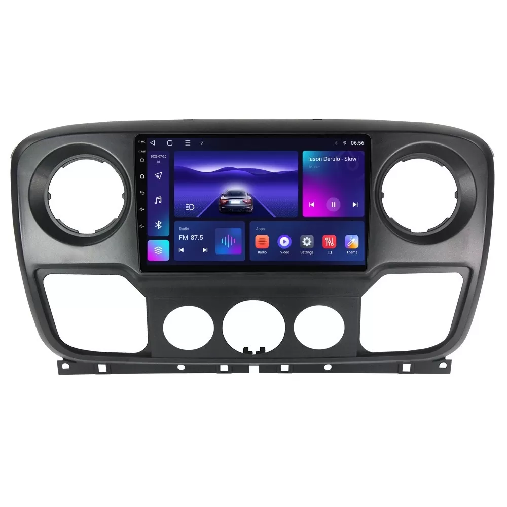 Navigatie dedicata cu Android Opel Movano B 2010 - 2019, 4GB RAM, Radio GPS Dual Zone, Display HD IPS 10