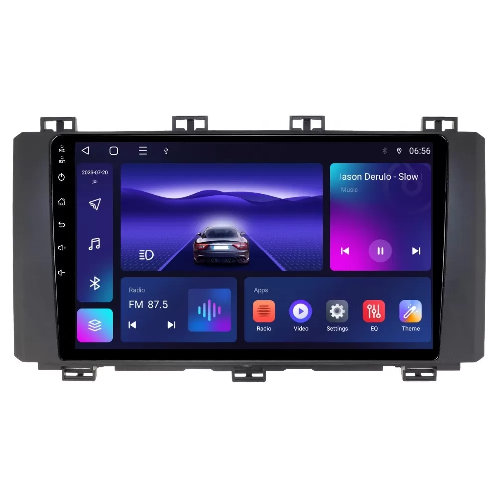 Navigatie dedicata cu Android Seat Ateca dupa 2016, 4GB RAM, Radio GPS Dual Zone, Display HD IPS 9