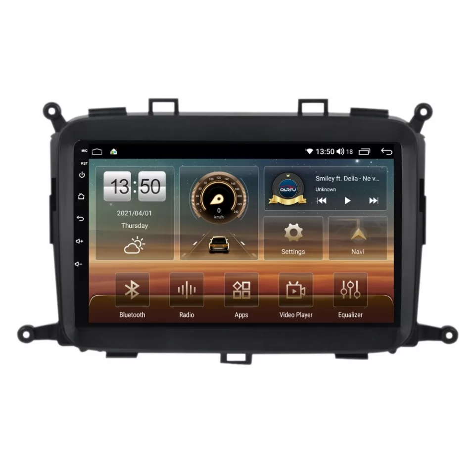 Navigatie dedicata cu Android Kia Carens IV 2013 - 2018, 8GB RAM, Radio GPS Dual Zone, Display HD QLED 9