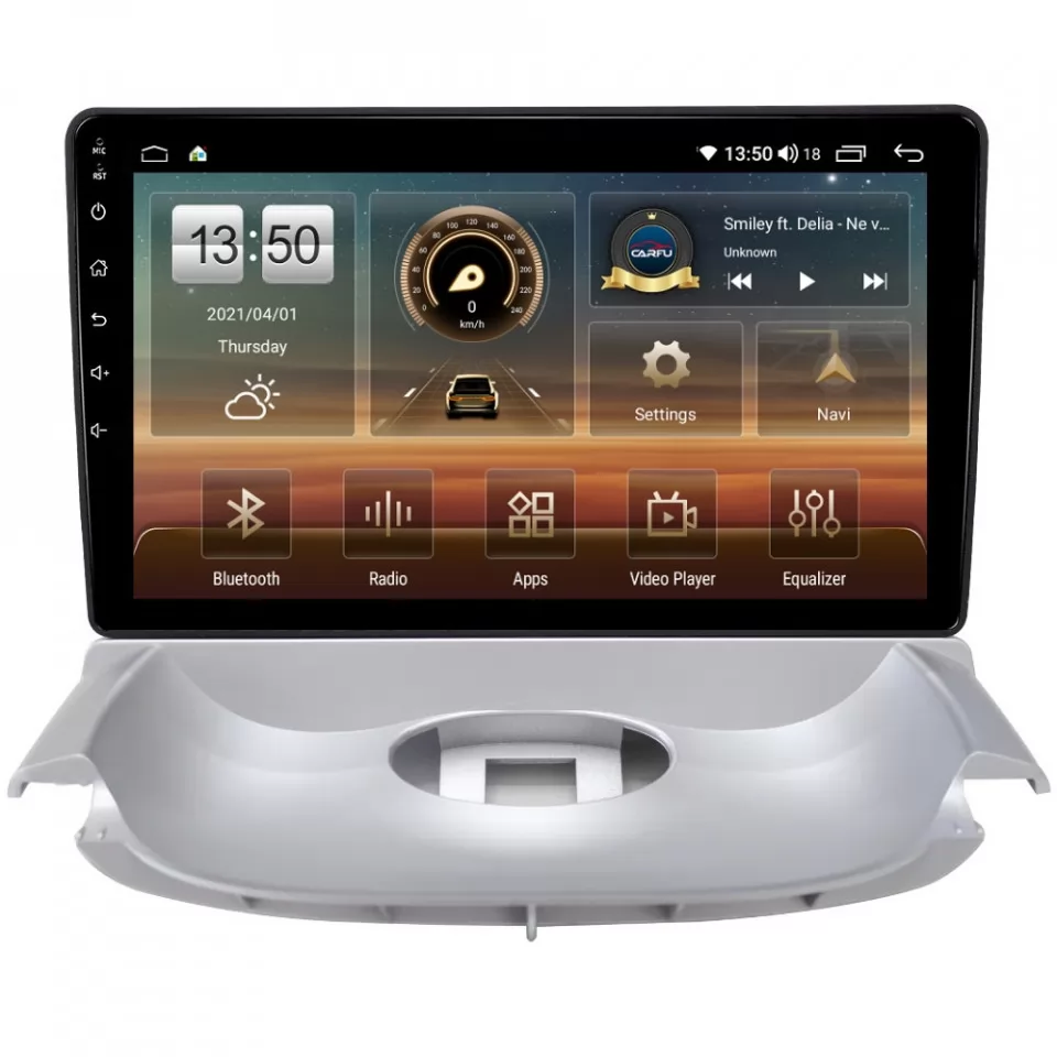 Navigatie dedicata cu Android Peugeot 206 1998 - 2009, 8GB RAM, Radio GPS Dual Zone, Display HD QLED 9'' Touchscreen, Internet Wi-Fi si slot SIM 4G, Bluetooth, MirrorLink, USB