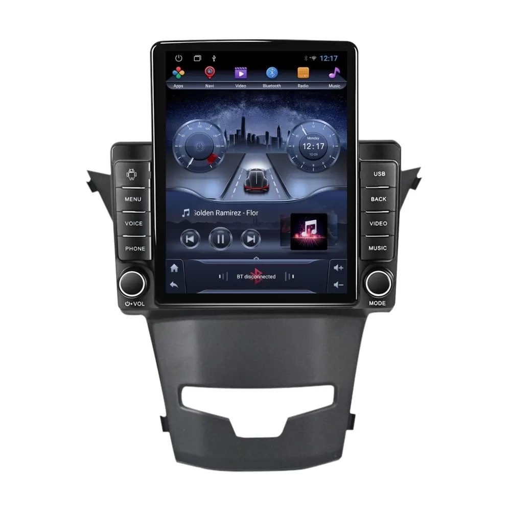 Navigatie dedicata cu Android Ssangyong Korando 2013 - 2019, 2GB RAM, Radio GPS Dual Zone, Touchscreen IPS 9.7