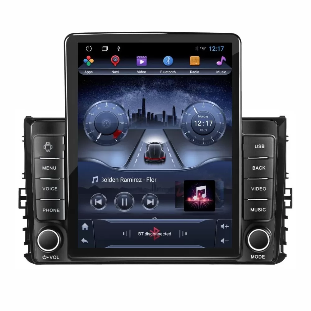 Navigatie dedicata cu Android VW Transporter Caravelle dupa 2020, 2GB RAM, Radio GPS Dual Zone, Touchscreen IPS 9.7