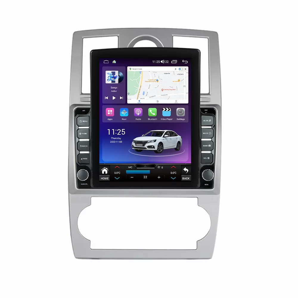 Navigatie dedicata cu Android Chrysler 300C 2004 - 2010, 4GB RAM, Radio GPS Dual Zone, Touchscreen IPS 9.7
