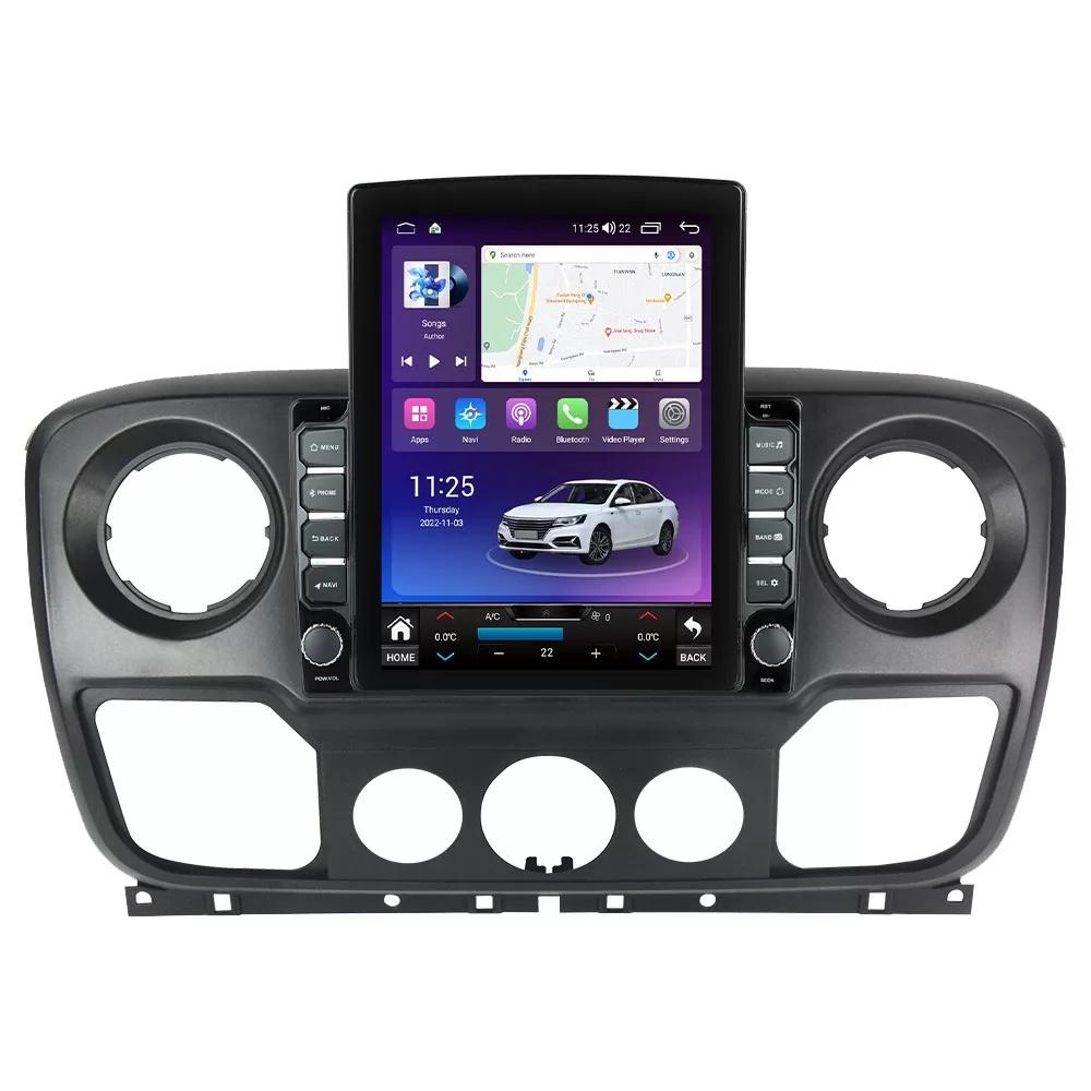 Navigatie dedicata cu Android Opel Movano B 2010 - 2019, 4GB RAM, Radio GPS Dual Zone, Touchscreen IPS 9.7