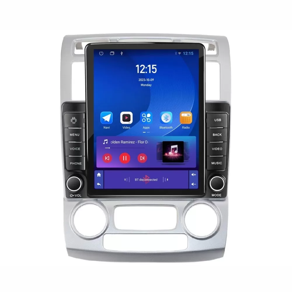 Navigatie dedicata cu Android KIA Sportage 2004 - 2010 fabricata in Coreea, clima automata, 1GB RAM, Radio GPS Dual Zone, Touchscreen IPS 9.7