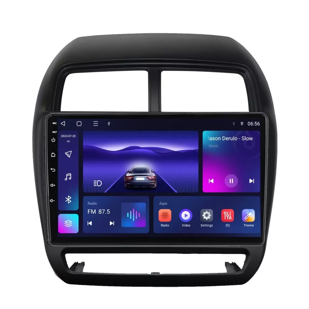 Navigatie dedicata cu Android Mitsubishi ASX 2016 - 2019, 4GB RAM, Radio GPS Dual Zone, Display HD IPS 9
