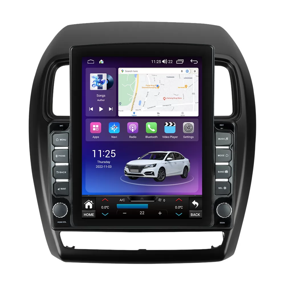 Navigatie dedicata cu Android Mitsubishi ASX 2016 - 2019, 4GB RAM, Radio GPS Dual Zone, Touchscreen IPS 9.7