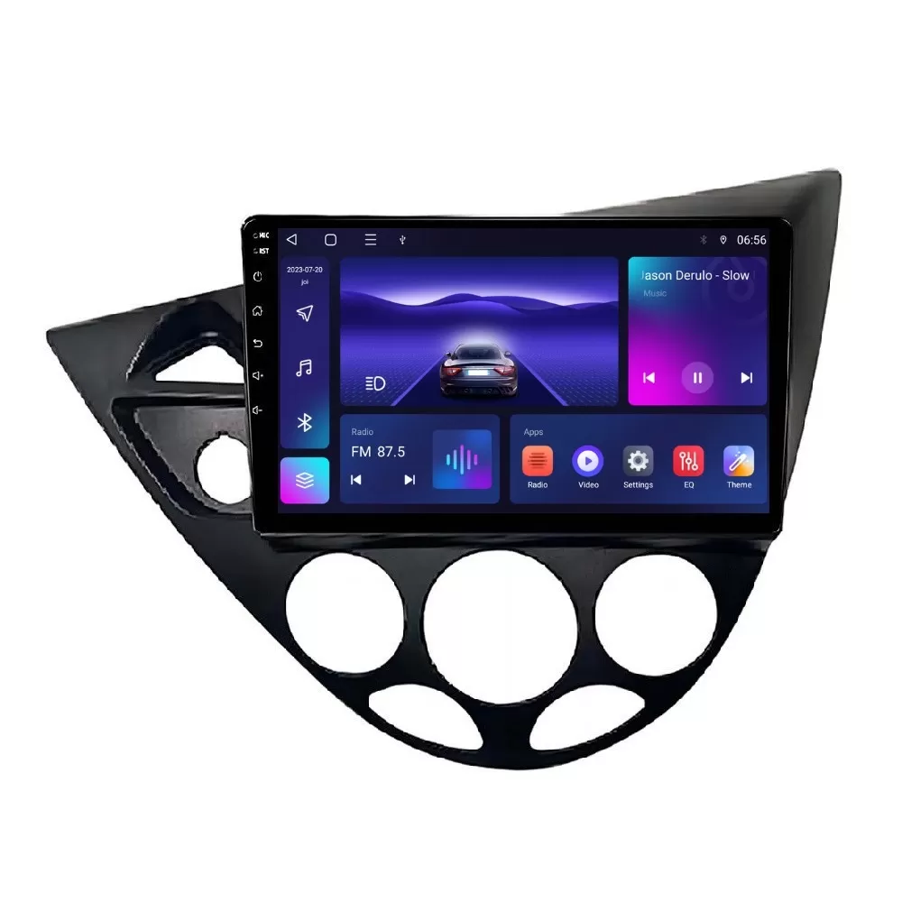 Navigatie dedicata cu Android Ford Focus I 1998 - 2005, 4GB RAM, Radio GPS Dual Zone, Display HD IPS 9