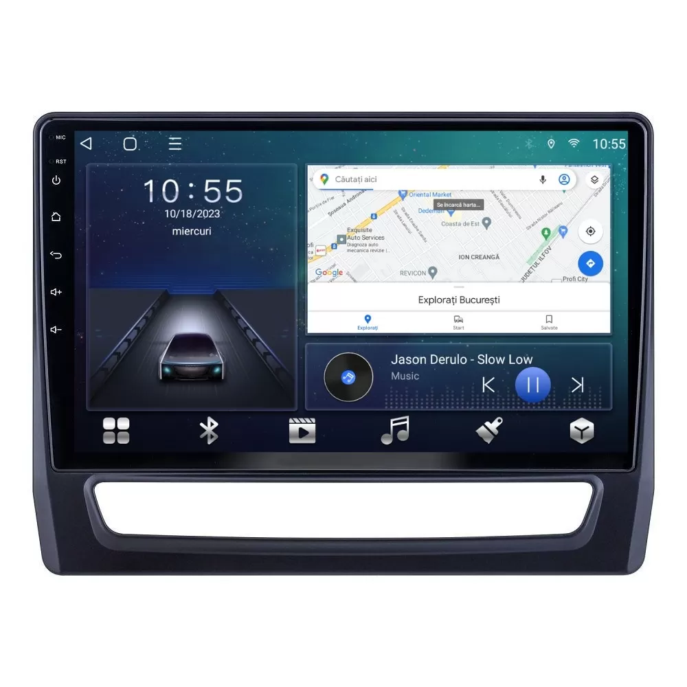Navigatie dedicata cu Android Mitsubishi ASX 2019 - 2023, 2GB RAM, Radio GPS Dual Zone, Display HD QLED 10